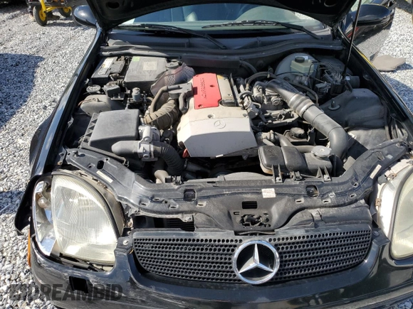 1998 Mercedes-Benz SLK 230/320 with VIN WDBKK47F3WF034054, listed as a Copart auction lot 63612355 with 79,793 mi miles and Clean title. Bid and sale history available at DreamBid. Image 11.