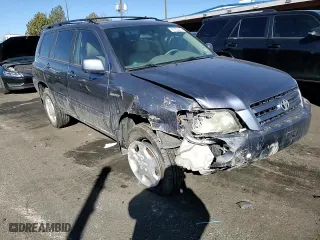 2006 Toyota Highlander w/3rd Row with VIN JTEEP21A660154155, listed as a Copart auction lot 47137515 with 156,205 mi miles and Salvage Title. Bid and sale history available at carsss.com. Image 11.