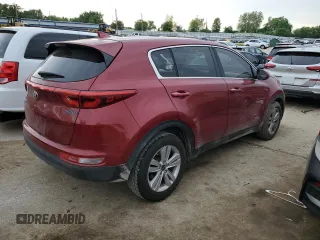 2017 Kia Sportage LX with VIN KNDPM3AC3H7114946, listed as a Copart auction lot 54172264 with 114,887 mi miles and Salvage Title. Bid and sale history available at carsss.com. Image 3.