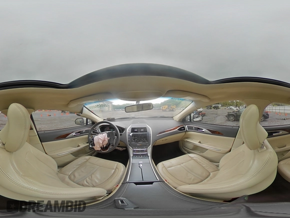 2015 Lincoln MKZ with VIN 3LN6L2G98FR623999, listed as a Copart auction lot 58629455 with 74,802 mi miles and Salvage title. Bid and sale history available at DreamBid. Image 14.