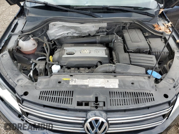 2017 Volkswagen Tiguan with VIN WVGMV7AX2HK031639, listed as a Copart auction lot 72950744 with 109,445 mi miles and Salvage title. Bid and sale history available at DreamBid. Image 12.