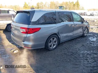 2019 Honda Odyssey EX with VIN 5FNRL6H50KB074265, listed as a IAAI auction lot 40964685 with 74,719 mi miles and . Bid and sale history available at DreamBid. Image 4.