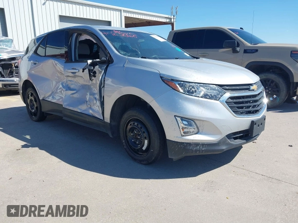 2019 Chevrolet Equinox LS z VIN 2GNAXHEV2K6175046, wystawiony jako IAAI lot #41483868 z przebiegiem 118 058 mil mil oraz . Historia ofert i sprzedaży dostępna na DreamBid. Obrazek 1.