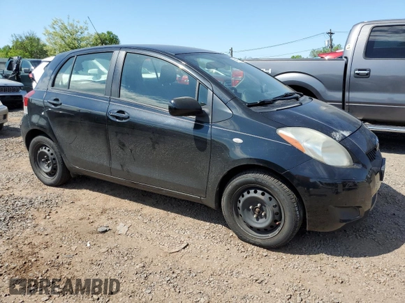 2009 Toyota Yaris with VIN JTDKT903795233081, listed as a Copart auction lot 56407165 with 172,631 mi miles and Clean Title. Bid and sale history available at DreamBid. Image 4.