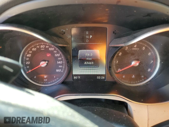 2019 Mercedes-Benz GLC 300 with VIN WDC0G4JB3KV146234, listed as a Copart auction lot 49137375 with 83,465 mi miles and Clean title. Bid and sale history available at DreamBid. Image 9.