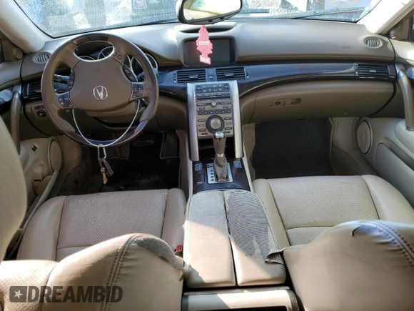 2011 Acura RL Technology with VIN JH4KB2F69BC000184, listed as a Copart auction lot 79948294 with 148,370 mi miles and Clean Title. Bid and sale history available at DreamBid. Image 8.