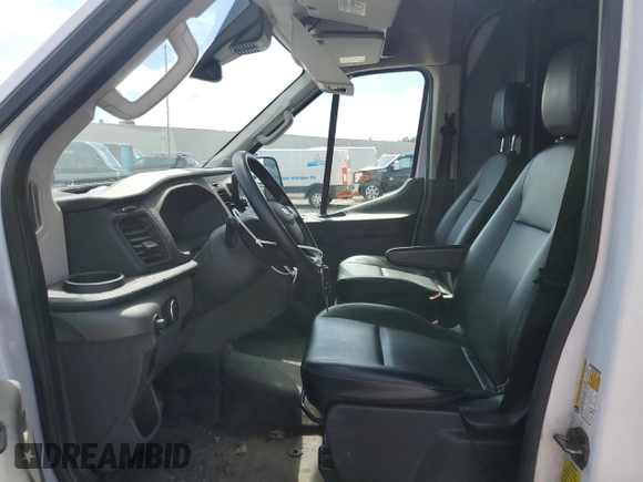 2023 Ford Transit Cargo with VIN 1FTBR2X88PKA66512, listed as a Copart auction lot 58451445 with 74,819 mi miles and Salvage title. Bid and sale history available at DreamBid. Image 7.