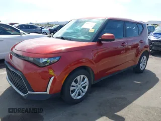 2023 Kia Soul S with VIN KNDJ23AU5P7191322, listed as a IAAI auction lot 41947858 with 54,440 mi miles. Bid and sale history available at carsss.com. Image 2.
