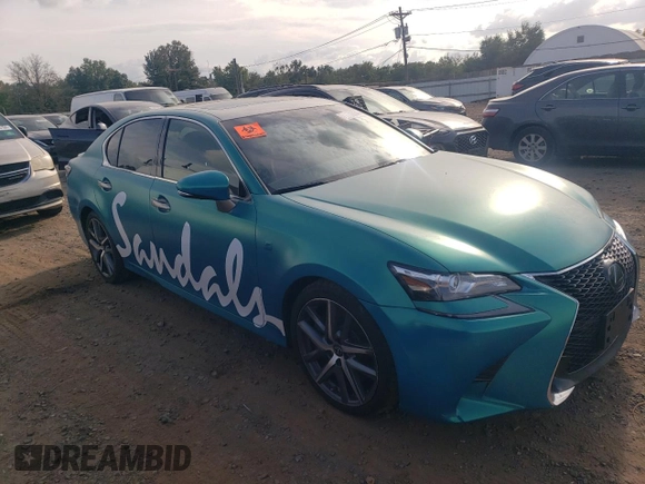 2020 Lexus GS with VIN JTHEZ1BL9LA019572, listed as a Copart auction lot 71178534 with 0 mi miles and Salvage Title. Bid and sale history available at carsss.com. Image 4.