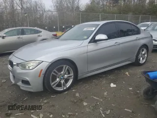 2013 BMW 3 Series 335i with VIN WBA3A9C54DF477049, listed as a Copart auction lot 84662634 with 118,389 mi miles and Salvage Title. Bid and sale history available at carsss.com. Image 1.