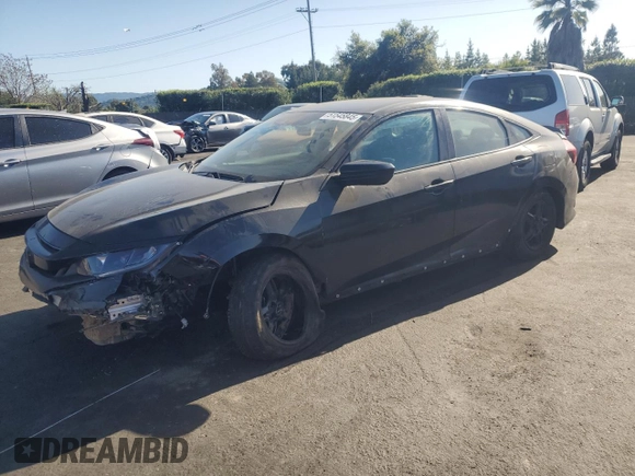 2019 Honda Civic LX with VIN 19XFC2F62KE202065, listed as a Copart auction lot 51545845 with Not Provided miles and Salvage Title. Bid and sale history available at DreamBid. Image 1.