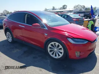 2016 Tesla Model X 70D with VIN 5YJXCAE23GF002262, listed as a IAAI auction lot 41839084 with 173,658 mi miles. Bid and sale history available at carsss.com. Image 1.