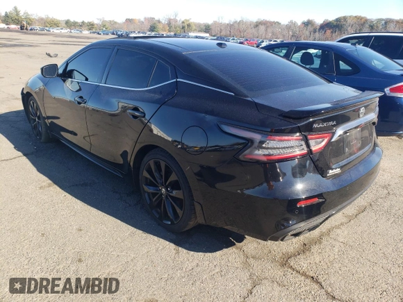 2019 Nissan Maxima Platinum z VIN 1N4AA6AV9KC374886, wystawiony jako Copart lot #74562913 z przebiegiem 49 599 mil mil oraz Szkoda całkowita • Salvage title. Historia ofert i sprzedaży dostępna na DreamBid. Obrazek 2.