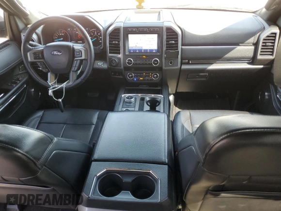 2021 Ford Expedition XLT with VIN 1FMJU1JT2MEA70238, listed as a Copart auction lot 50321425 with 107,886 mi miles and Salvage title. Bid and sale history available at DreamBid. Image 8.