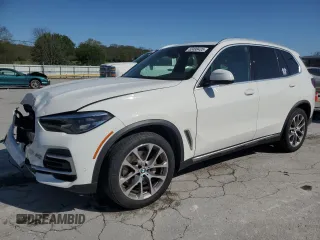 2023 BMW X5 sDrive40i with VIN 5UXCR4C0XP9N59565, listed as a Copart auction lot 52498435 with 38,225 mi miles and Salvage Title. Bid and sale history available at carsss.com. Image 1.
