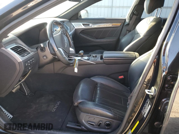 2018 Genesis G80 Sport z VIN KMHGN4JB9JU271815, wystawiony jako Copart lot #46999165 z przebiegiem 96 628 mil mil oraz Czysty tytuł • Clean title. Historia ofert i sprzedaży dostępna na DreamBid. Obrazek 7.
