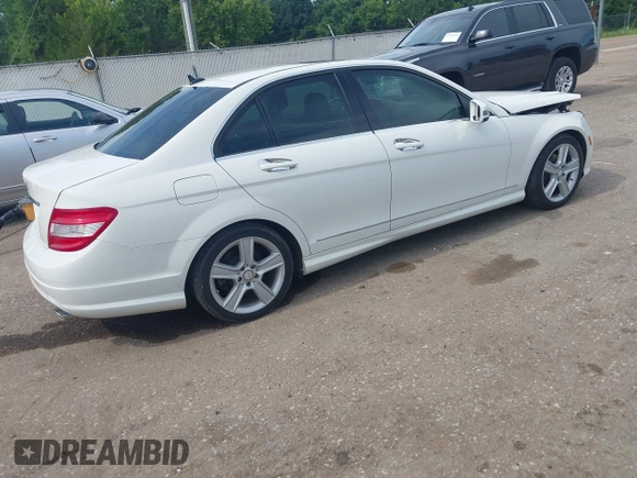 2010 Mercedes-Benz C 300 Sport with VIN WDDGF5EB0AR090693, listed as a IAAI auction lot 42583002 with 86,008 mi miles and . Bid and sale history available at DreamBid. Image 4.