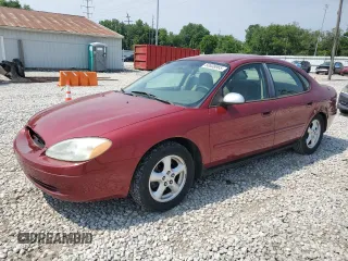 2002 Ford Taurus with VIN 1FAHP55U02G164386, listed as a Copart auction lot 60808965 with 204,505 mi miles and Clean title. Bid and sale history available at DreamBid. Image 1.