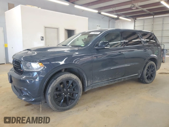 2018 Dodge Durango GT with VIN 1C4RDJDG7JC184362, listed as a Copart auction lot 61795045 with 147,350 mi miles and Salvage title. Bid and sale history available at DreamBid. Image 1.