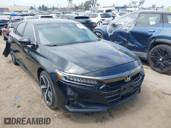 2021 Honda Accord Sport с VIN 1HGCV2F30MA014350, выставлен на аукционе IAAI как лот 42453581 с пробегом 39 156 миль миль и . История ставок и продаж доступна на DreamBid. Изображение 1.
