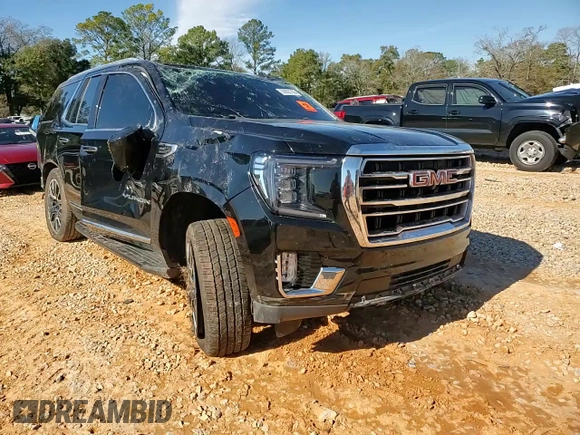 2021 GMC Yukon SLT with VIN 1GKS1BKD3MR428152, listed as a Copart auction lot 88805735 with 62,949 mi miles and Salvage Title. Bid and sale history available at carsss.com. Image 12.
