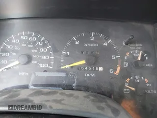 1997 GMC Jimmy SLS with VIN 1GKDT13W7V2516192, listed as a IAAI auction lot 41442979 with 154,518 mi miles. Bid and sale history available at carsss.com. Image 7.