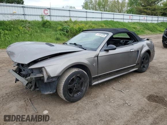 2002 Ford Mustang Deluxe с VIN 1FAFP44422F128062, выставлен на аукционе Copart как лот 57081075 с пробегом 85 392 миль миль и Чистый • Clean title. История ставок и продаж доступна на DreamBid. Изображение 1.