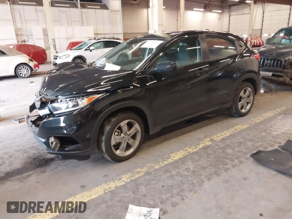 2022 Honda HR-V LX with VIN 3CZRU6H3XNM749450, listed as a IAAI auction lot 41610206 with 37,910 mi miles. Bid and sale history available at carsss.com. Image 18.