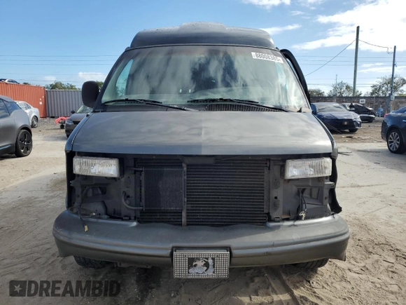 2000 Chevrolet Express Cargo Van w/YF7 with VIN 1GBFG15RXY1264551, listed as a Copart auction lot 88008385 with 206,407 mi miles and Salvage Title. Bid and sale history available at carsss.com. Image 5.