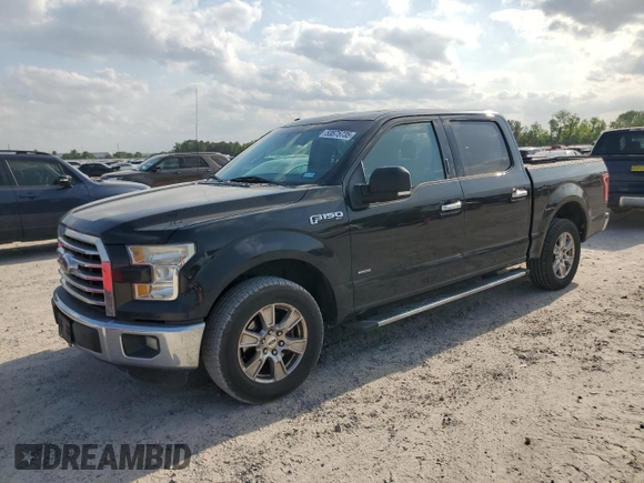 2015 Ford F-150 XL with VIN 1FTEW1CP2FKF01388, listed as a Copart auction lot 53575735 with 236,719 mi miles and Salvage title. Bid and sale history available at DreamBid. Image 1.