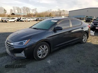 2020 Hyundai Elantra SEL with VIN 5NPD84LF2LH585348, listed as a Copart auction lot 49839055 with 36,930 mi miles and Clean Title. Bid and sale history available at carsss.com. Image 1.