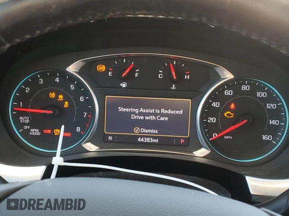 2020 Chevrolet Traverse Premier with VIN 1GNEVKKW8LJ212493, listed as a Copart auction lot 85914424 with 44,383 mi miles and Salvage Title. Bid and sale history available at carsss.com. Image 9.