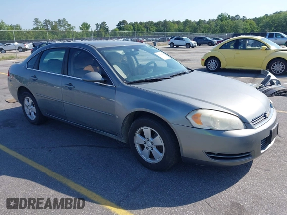 2008 Chevrolet Impala LT with VIN 2G1WT55N081317644, listed as a IAAI auction lot 42133238 with 145,367 mi miles and . Bid and sale history available at DreamBid. Image 1.