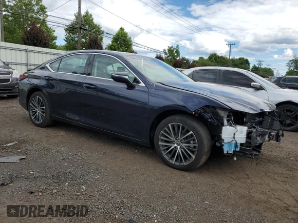 2022 Lexus ES 250 with VIN 58AD11D10NU009079, listed as a Copart auction lot 58255704 with 24,782 mi miles and Non repairable. Bid and sale history available at DreamBid. Image 4.