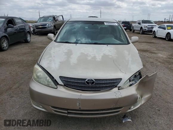 2003 Toyota Camry LE with VIN 4T1BE32K83U241744, listed as a Copart auction lot 55866025 with 200,685 mi miles and Salvage Title. Bid and sale history available at DreamBid. Image 5.