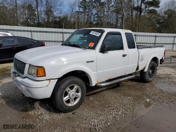 2002 Ford Ranger XL with VIN 1FTYR14U02TA80901, listed as a Copart auction lot 45516955 with 226,533 mi miles and Clean Title. Bid and sale history available at carsss.com. Image 1.