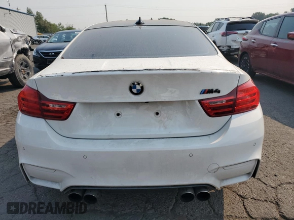 2017 BMW M4 with VIN WBS3R9C52HK709956, listed as a Copart auction lot 70524874 with 63,783 mi miles and Salvage Title. Bid and sale history available at carsss.com. Image 6.