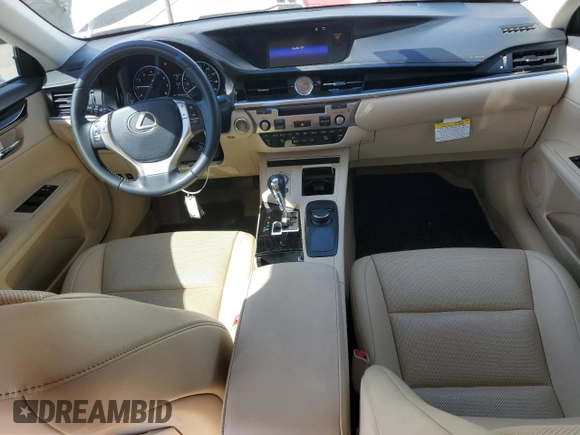 2015 Lexus ES with VIN JTHBK1GG3F2170604, listed as a Copart auction lot 53863655 with 55,686 mi miles and Salvage Title. Bid and sale history available at carsss.com. Image 8.