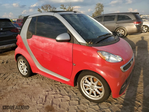 2013 Smart fortwo Passion with VIN WMEEK3BA9DK610482, listed as a Copart auction lot 74207324 with NaN miles and Non Repairable. Bid and sale history available at carsss.com. Image 4.