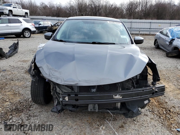 2017 Nissan Sentra SV with VIN 3N1AB7AP2HL662022, listed as a Copart auction lot 44387295 with 146,186 mi miles and Salvage Title. Bid and sale history available at carsss.com. Image 5.