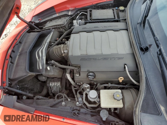 2015 Chevrolet Corvette 1LT with VIN 1G1YB2D73F5123313, listed as a Copart auction lot 55674454 with 72,831 mi miles and Salvage Title. Bid and sale history available at carsss.com. Image 12.