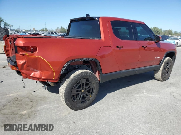 2024 Rivian R1T Adventure z VIN 7FCTGCAA3RN030346, wystawiony jako Copart lot #49440515 z przebiegiem 12 772 mil mil oraz Szkoda całkowita • Salvage title. Historia ofert i sprzedaży dostępna na DreamBid. Obrazek 3.