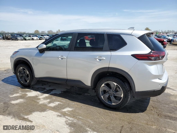 2024 Nissan Rogue SV with VIN 5N1BT3BA2RC696679, listed as a Copart auction lot 51468285 with 27,420 mi miles and Clean Title. Bid and sale history available at carsss.com. Image 2.