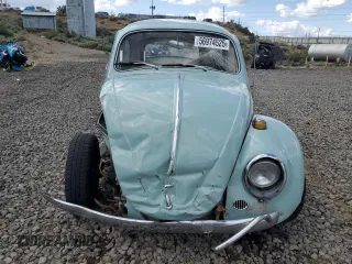 1964 Volkswagen Beetle with VIN 6441255, listed as a Copart auction lot 56974525 with 2,403 mi miles and Salvage title. Bid and sale history available at DreamBid. Image 5.