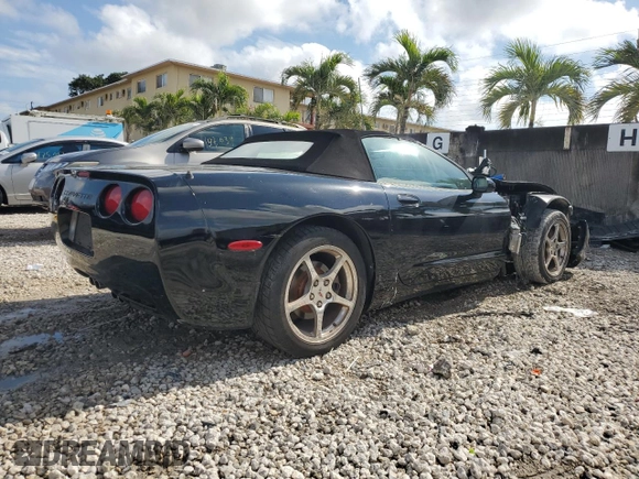 2001 Chevrolet Corvette with VIN 1G1YY32G915106953, listed as a Copart auction lot 41916645 with 55,420 mi miles and Salvage Title. Bid and sale history available at carsss.com. Image 3.