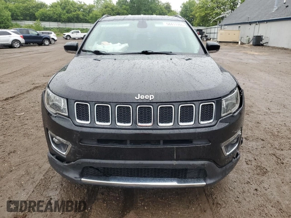 2019 Jeep Compass Limited z VIN 3C4NJDCB6KT673968, wystawiony jako Copart lot #58411765 z przebiegiem 89 481 mil mil oraz Czysty tytuł • Clean title. Historia ofert i sprzedaży dostępna na DreamBid. Obrazek 5.