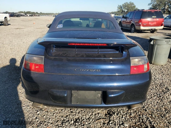 2004 Porsche 911 Carrera with VIN WP0CA29924S651292, listed as a Copart auction lot 81251474 with 0 mi miles and Salvage Title. Bid and sale history available at carsss.com. Image 6.