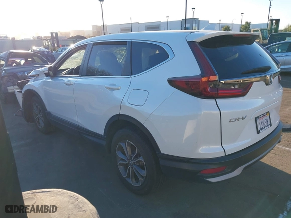 2022 Honda CR-V EX with VIN 5J6RW1H59NA022649, listed as a IAAI auction lot 41561168 with 13,137 mi miles. Bid and sale history available at carsss.com. Image 3.