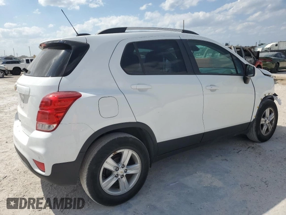 2022 Chevrolet Trax LT z VIN KL7CJLSM9NB562578, wystawiony jako Copart lot #53083895 z przebiegiem 17 916 mil mil oraz Szkoda całkowita • Salvage title. Historia ofert i sprzedaży dostępna na DreamBid. Obrazek 3.