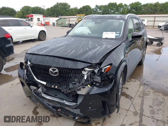 2025 Mazda CX-90 Preferred with VIN JM3KKBHD7S1208001, listed as a IAAI auction lot 42503425 with 16,745 mi miles and . Bid and sale history available at DreamBid. Image 2.